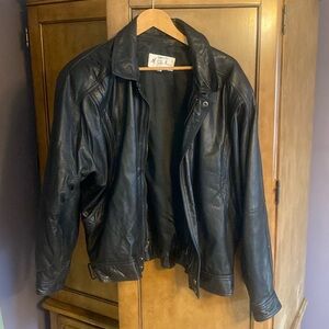 Vintage leather jacket
